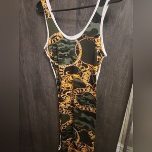 Simple dress mid length